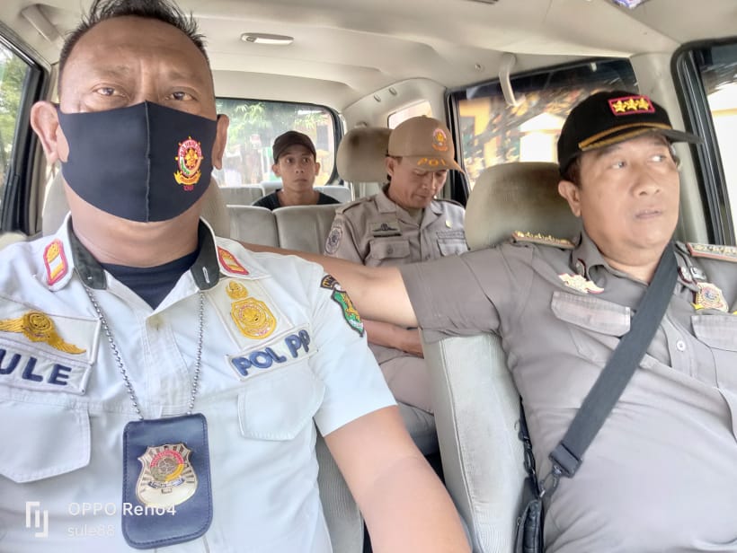 Satuan Polisi Pamong Praja Kabupaten Sumenep Melaksanakan kegiatan Penertiban Umum terkait Pengamen yang menggangu aktivitas pengguna jalan Umum