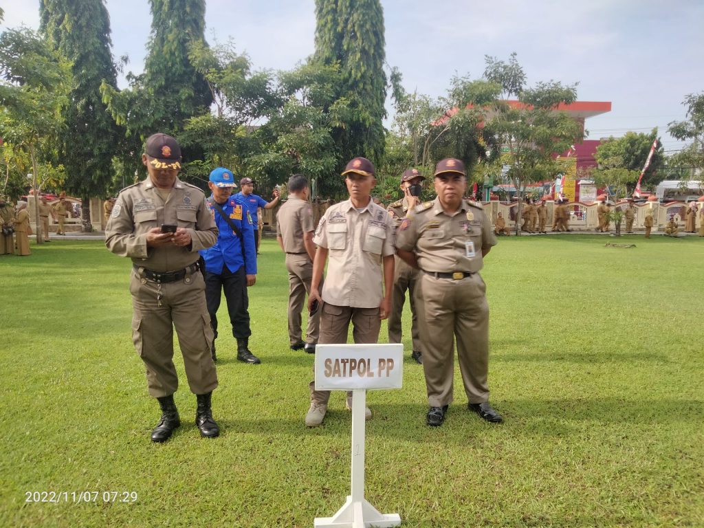 Apel Gabungan PNS/ ASN Kantor Dinas Bupati PEMKAB SUMENEP